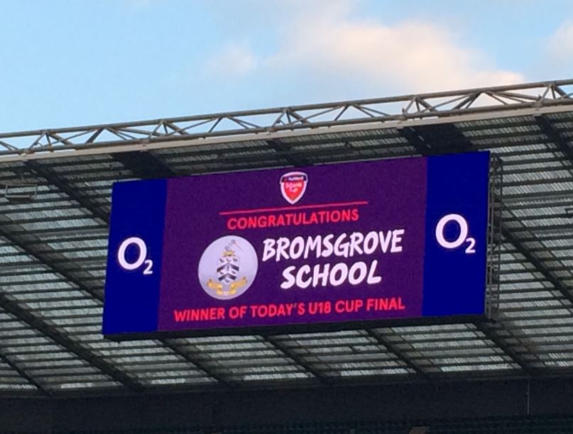 Natwest Schools Cup Final - Bromsgrove crowned champions, 25th March 2015